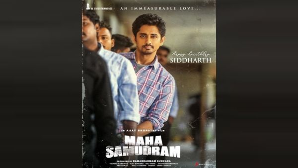 Siddharth’s First Look From Maha Samudram Out On His 42nd Birthday!