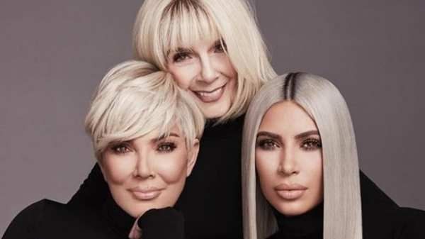 Kim Kardashian Poses In Bikini Next To Her Grandmother MJ, Fans Wonder If The Pic Is Photoshopped