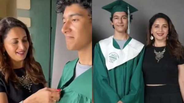 Madhuri Dixit's Son Arin Graduates From High School, Actress Says 'We Salute Your Resilience'