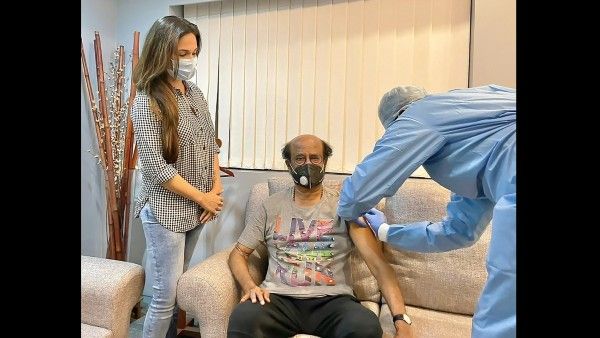 Rajinikanth Gets Second Jab Of COVID-19 Vaccine, Fans Appreciate The Superstar
