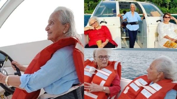 Waheeda Rehman, Helen And Asha Parekh's Vacation Pics From Andaman Go Viral; Fans Say 'Retirement Goals'