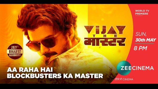 Vijay The Master: World Television Premiere Of Vijay’s Action-Entertainer On Zee Cinema!
