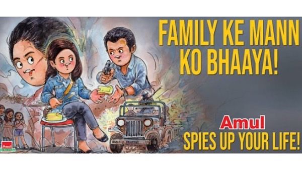 Amul Celebrates The Success Of Manoj Bajpayee's The Family Man 2 With A Quirky Tribute
