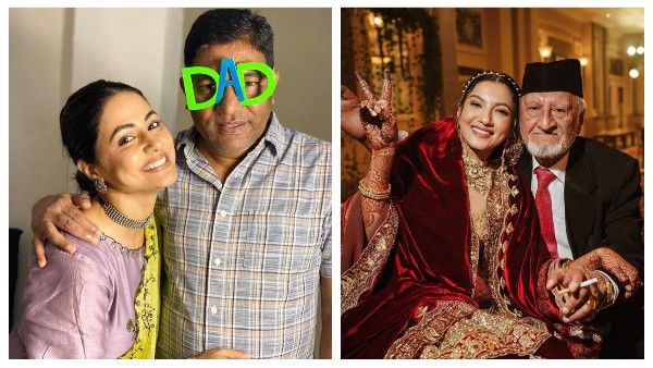 Hina Khan And Gauahar Khan Remember Their Dads On Father’s Day, Share Emotional Posts & Unseen Photos