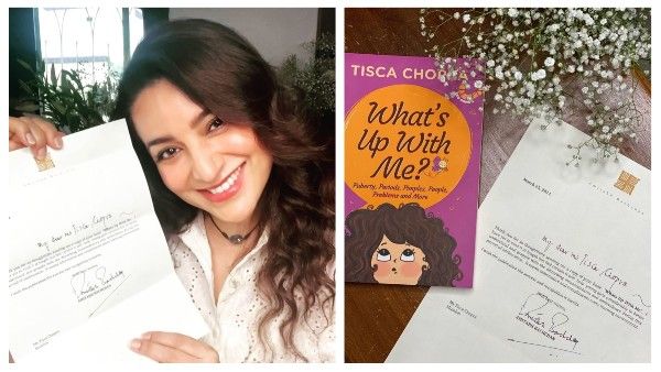 Tisca Chopra Gets A Letter Of Appreciation From Amitabh Bachchan For Her Book What's Up With Me?
