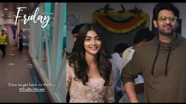 Radhe Shyam Shoot To Start From Today In Hyderabad; Prabhas And Pooja Hegde To Join The Team!