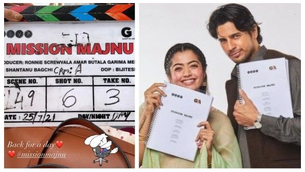 Rashmika Mandanna is 'Back For A Day' for Mission Majnu, Read On!