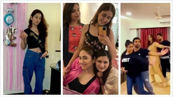 Disha Parmar Enjoys Bachelorette Party With Her Girl Gang; Rahul Vaidya's Comment Is Unmissable