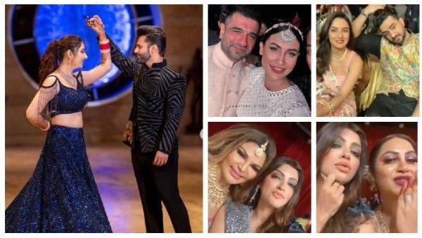 Rahul Vaidya & Disha Parmar's Sangeet Ceremony: DisHul Dance Their Heart Out; JasLy, Arshi & Others Attend