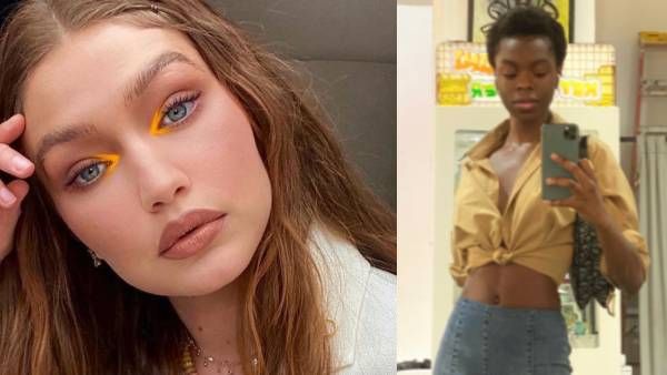Gigi Hadid Shares Picture Of West African Model Nanga Awasum, Latter Says 'If I Was Only Facing The Right Way'