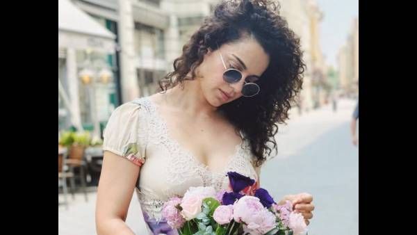 Kangana Ranaut Decides To Play 'Bolly Bimbo', Shares Delightful Pictures In The Process