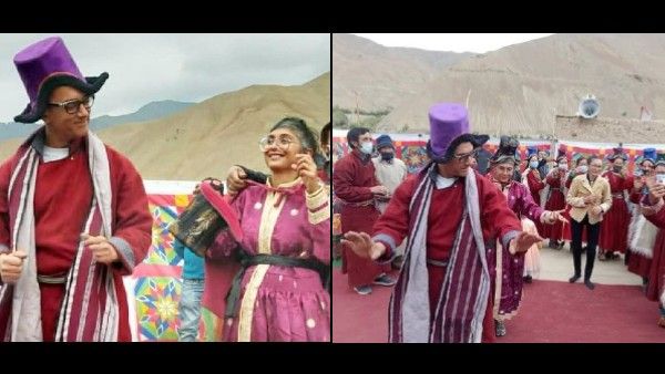Aamir Khan And Kiran Rao Dance Together On Laal Singh Chaddha Sets In Ladakh Days After Announcing Divorce