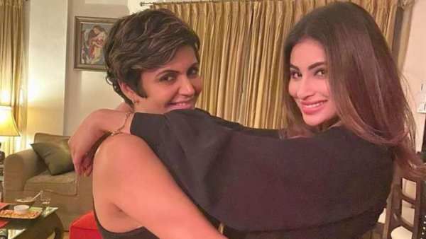 Mouni Roy Calls BFF Mandira Bedi 'My Baby Strongest' After Raj Kaushal's Death