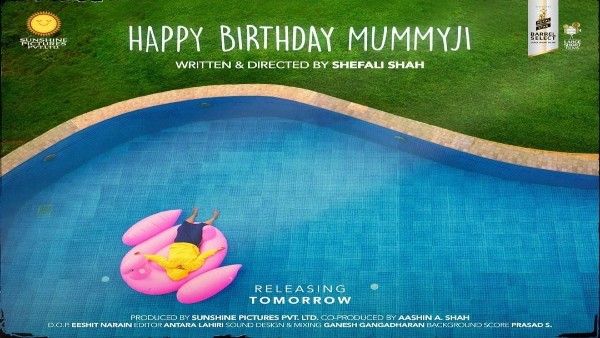 Shefali Shah Launches The Latest Poster Of Her Short Film, Happy Birthday Mummyji Ahead Of Its Release!