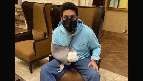 Here's How Abhishek Bachchan Injured His Hand While Shooting For A Film In Chennai