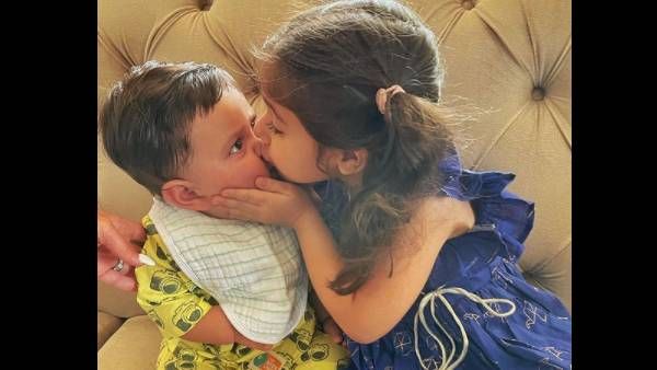 Soha Ali Khan Gives A Glimpse Of Jeh's First Rakhi With Her Daughter Inaaya Naumi Kemmu