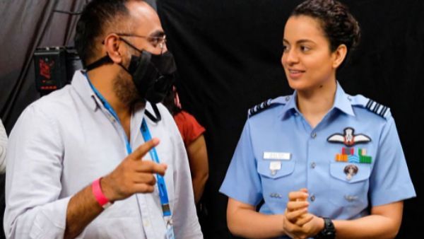 Kangana Ranaut Sports The Indian Air Force Uniform As She Shoots For New Schedule Of Tejas