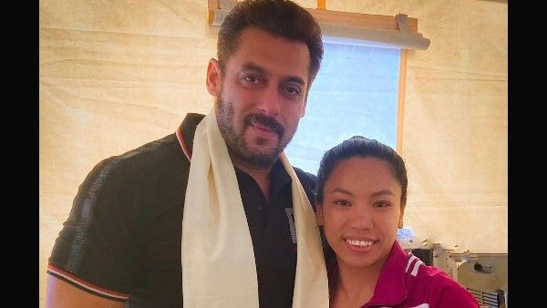 Salman Khan Meets Olympian Mirabai Chanu; Latter Says 'It Was Like A Dream Come True'