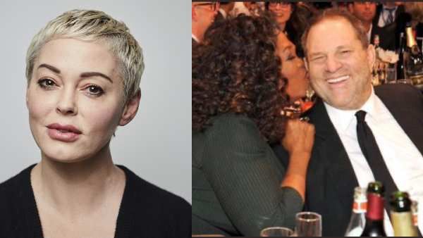 Rose McGowan Calls Oprah Winfrey 'As Fake As They Come', Shares Picture Of Host Kissing Harvey Weinstein