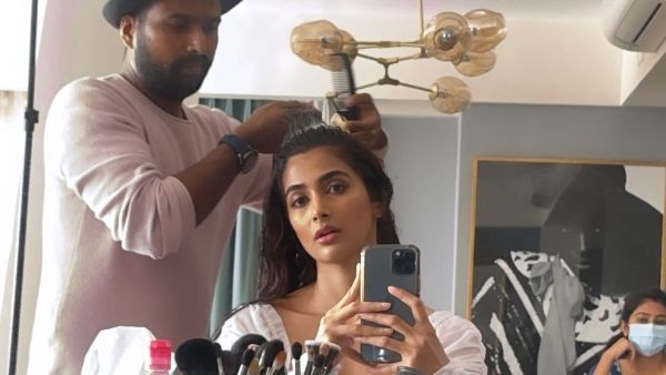 Pooja Hegde Shares A Cute Video From Her Make Up Room, Looks Super Hot With Wet Hair!