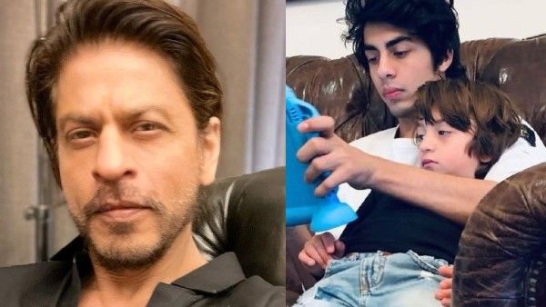 Shah Rukh Khan Reacts To Aryan Khan And AbRam Khan's Picture From Their Boys' Night Out