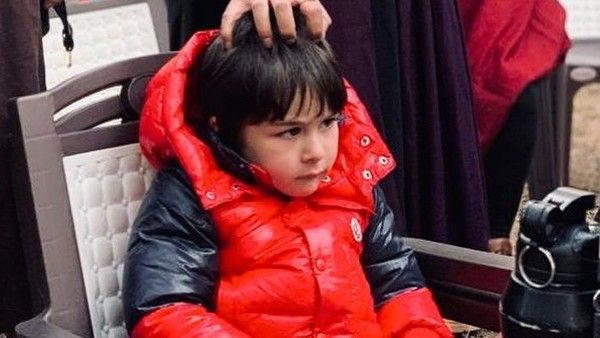 Taimur Ali Khan Looks Intrigued In BTS Picture Of Bhoot Police Shared By Arjun Kapoor