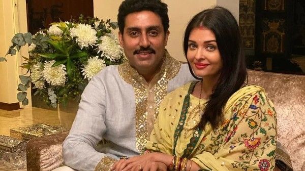 Here Is How Abhishek Bachchan Surprised Aishwarya Rai Bachchan On Karwa Chauth