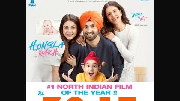 Shehnaaz-Diljit's Honsla Rakh Beats Qismat; Becomes Number 1 North Indian Film Of The Year