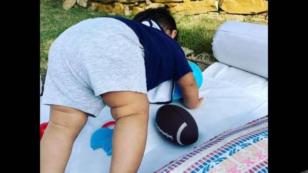 Kareena Kapoor Khan Shares An Adorable Picture Of Her Son Jeh Doing Yoga, Says 'It Runs In The Family'