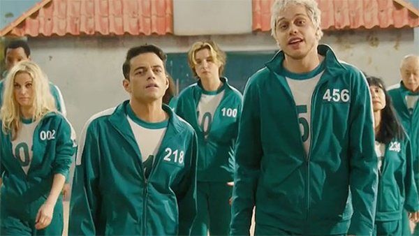 Rami Malek & Pete Davidson Spoof Squid Game On SNL