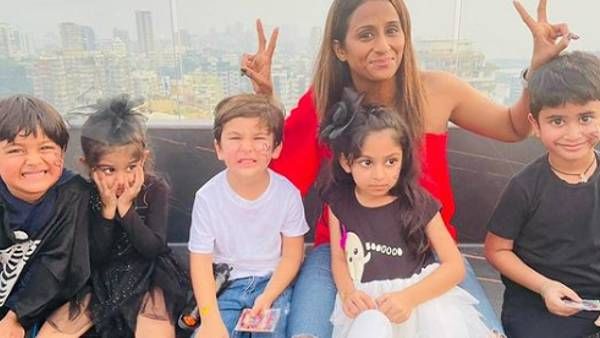 Taimur Ali Khan Enjoying His Halloween Bash With Friends Is The Cutest Thing Ever