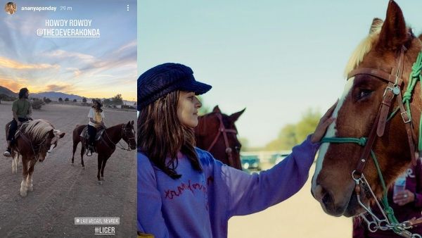 Ananya Panday Seems To Be Living Her Best Life On Liger Sets As She Posts Pictures Of Herself Having Fun