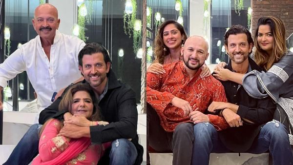 Hrithik Roshan Shares A Glimpse Of Family Diwali Bash, Sons Hrehaan & Hridhaan Celebrate With Sussanne Khan