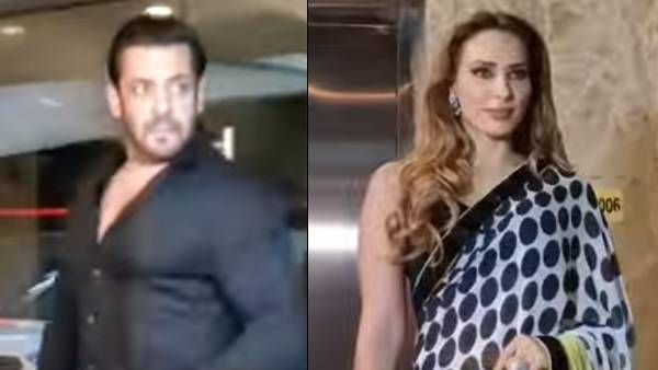 Salman Khan Attends Producer Ramesh Taurani's Diwali Bash With Rumoured Ladylove Iulia Vantur