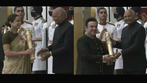Padma Awards 2020: Kangana Ranaut, Adnan Sami Receive The Awards From President Ram Nath Kovind