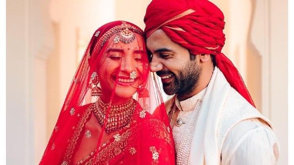 Rajkummar Rao Asks Patralekhaa to Fill His 'Maang' With Sindoor During Wedding Ritual, Watch Viral Video