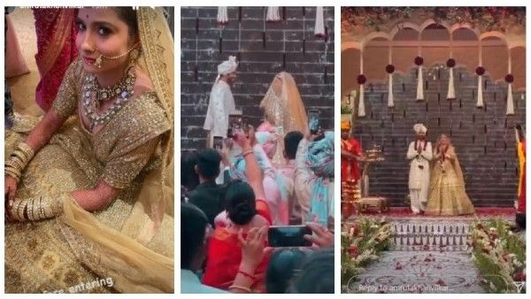 Ankita Lokhande & Vicky Jain Look Regal At Their Wedding; Pavitra Rishta Actress Gets Emotional (Videos)