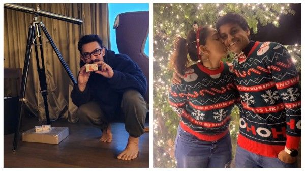 Christmas 2021: Aamir Khan Celebrates Christmas With Daughter Ira Khan And Her Boyfriend Nupur Shikhare