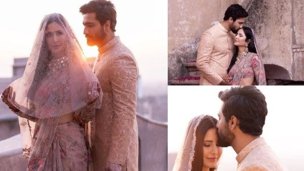 Katrina Kaif Receives A Forehead Kiss From Vicky Kaushal In These New Pics From Their Pre-Wedding Festivities