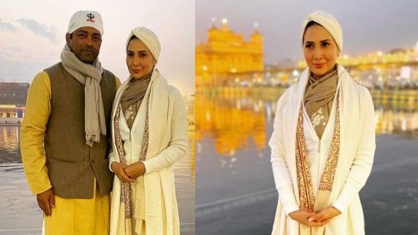 Kim Sharma Visits Golden Temple With Beau Leander Paes; Says 'I Haven't Felt The Same Anywhere Else'