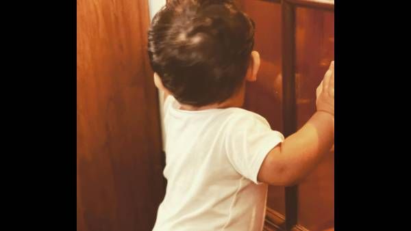 Kareena Kapoor Khan Shares An Adorable Picture Of Her Son Jeh Trying To Stand Up, Says 'Time Is Flying'