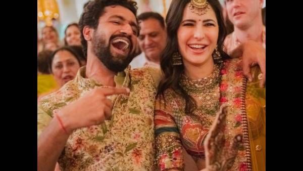 Katrina Kaif Visits Husband Vicky Kaushal's Parents' Home, Pairs Up Red Bangles With Sweatshirt And Glares