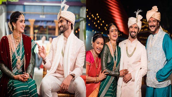 Milind Gunaji’s Son Abhishek Gets Married To His GF Radha Patil; See Wedding Pictures