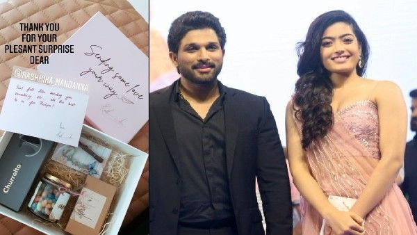 Rashmika Mandanna Sends Special Goodies To Her Pushpa Co-Star Allu Arjun!