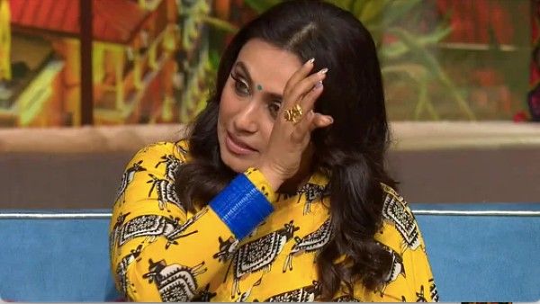 The Kapil Sharma Show: Rani Mukerji Tears Up Seeing Krushna Abhishek Imitate Amitabh Bachchan In BTS Video