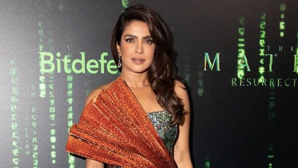 Priyanka Chopra Jonas Dazzles In Shimmery Thigh-Slit Gown At The Matrix Resurrections Premiere [PICS]