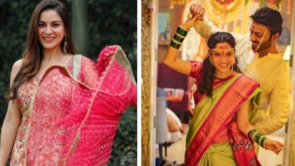 Shraddha Arya Shares Glimpse Of Ankita Lokhande & Vicky Jain's Lavish Wedding Card