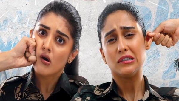 Regina Cassandra, Nivetha Thomas, Suresh Productions And Guru Films' Saakini Daakini First Look Out!