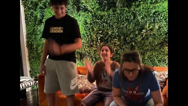 Namrata Shirodkar Celebrates Her Birthday With Kids Gautham Krishna & Sitara, See Post