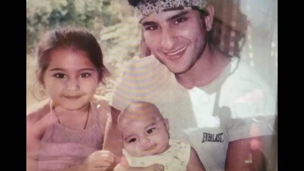 Saba Ali Khan Shares Adorable Throwback Pic Of Saif Ali Khan Posing With Sara Ali Khan And Ibrahim Ali Khan